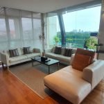 Living room with sofa set - 2 Bed Penthouse in Serviced Apartment