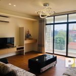 Living room with sofa set - Real Estate in Yangon