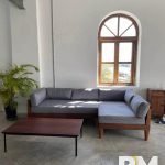 Living room with sofa set - Real Estate in Yangon