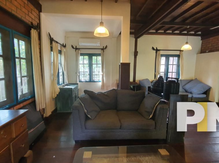Living room with sofa set - Yangon Real Estate (2)