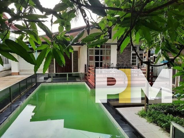 Pool view - Property in Myanmar