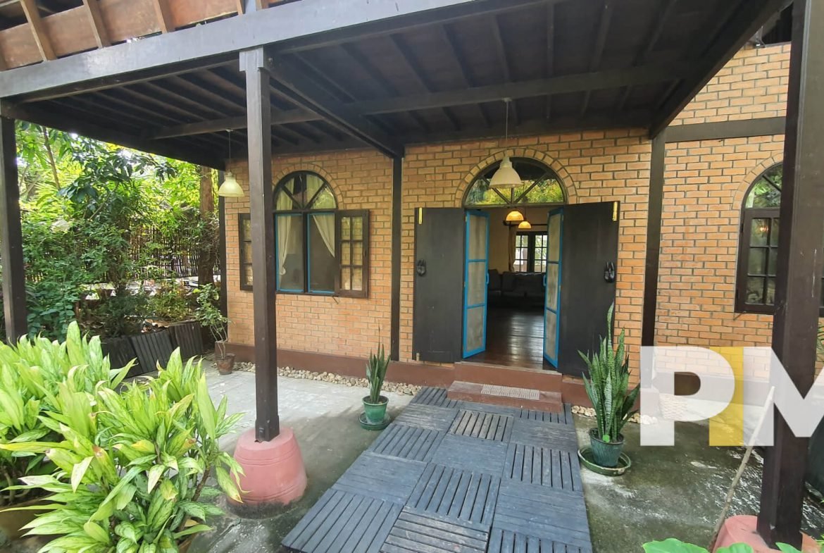Porch view - Real Estate in Yangon