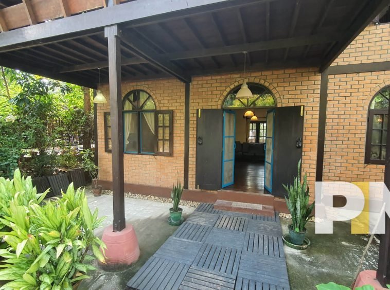 Porch view - Real Estate in Yangon