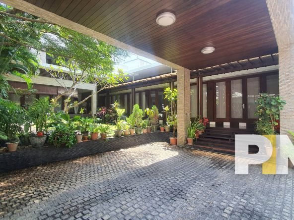 Porch view - Real Estate in Yangon