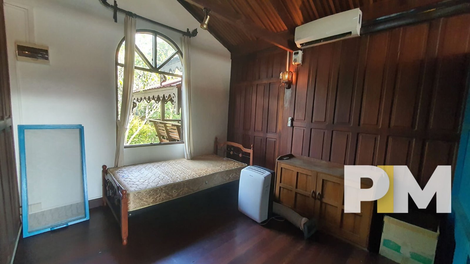 Room with window - Property in Myanmar