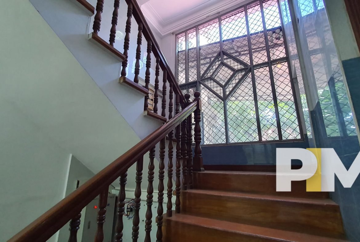 Staircase view - Myanmar Real Estate