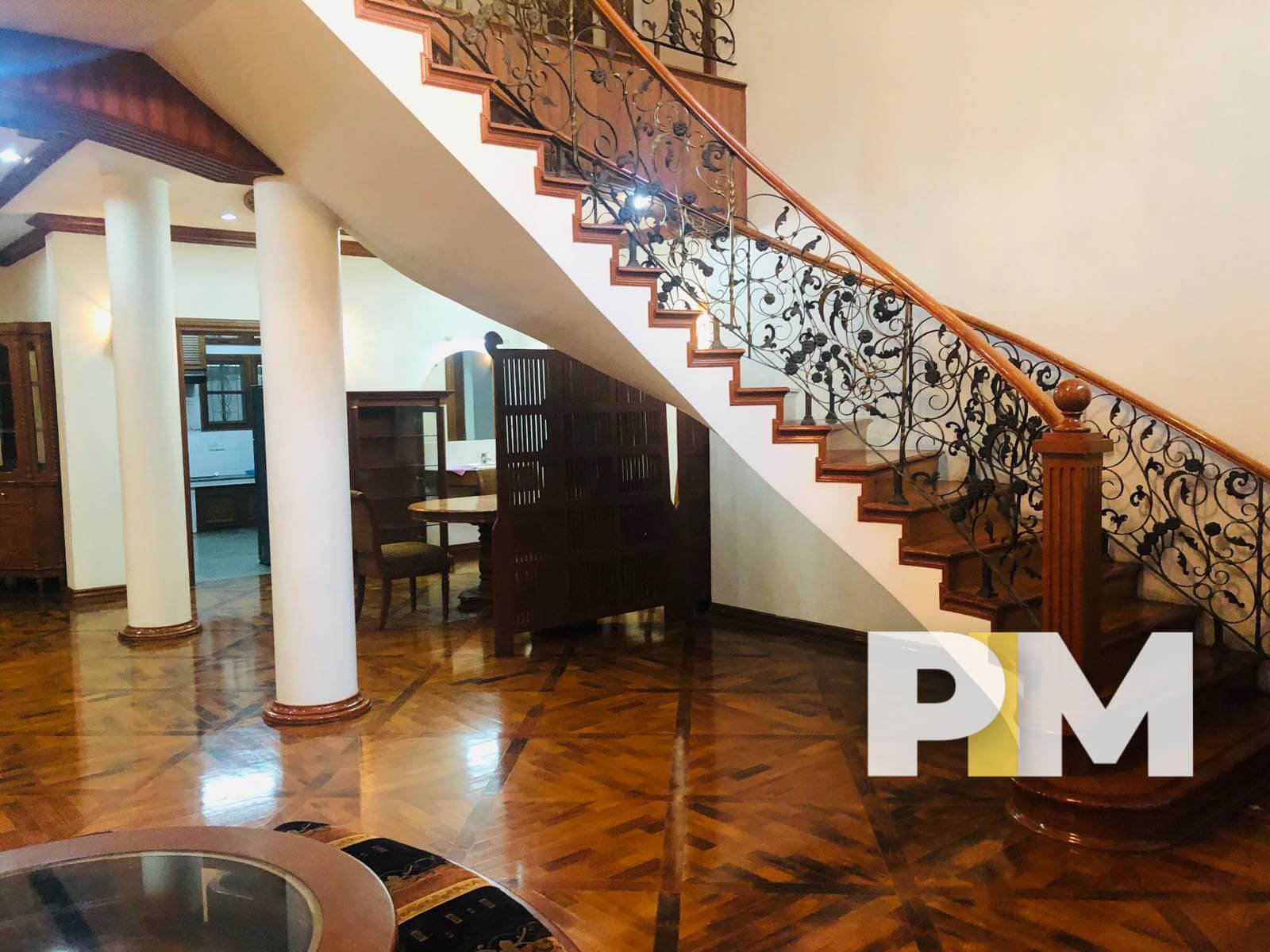 Staircase view - Myanmar Real Estate
