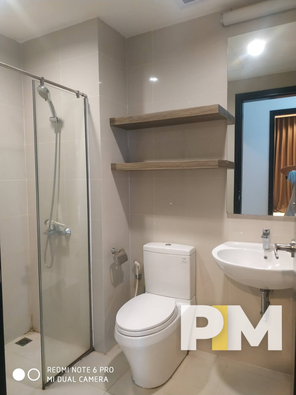 Tiolet room with sink - Myanmar Real Estate