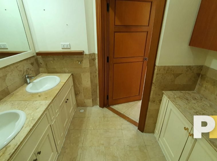 Tiolet room with sink - Real Estate in Yangon