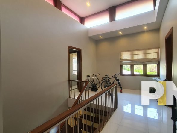 Upstair landing area - Myanmar Real Estate