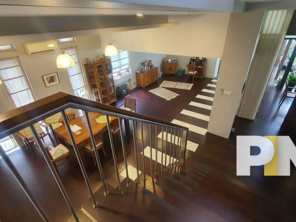 View from upstair - Real Estate in Yangon