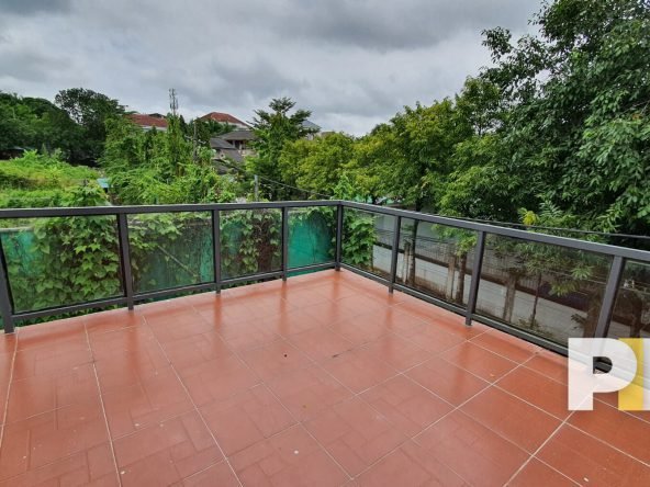 Balcony area - Real Estate in Yangon