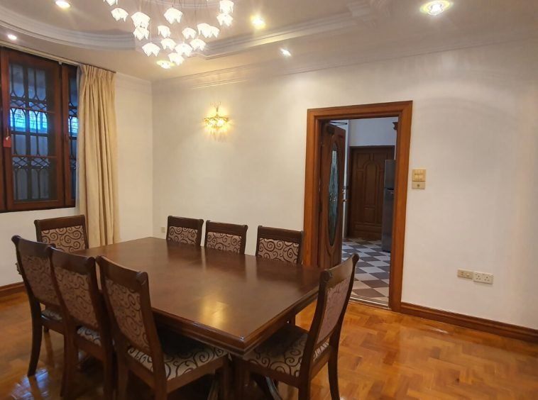 Dining table and chairs - Property in Myanmar