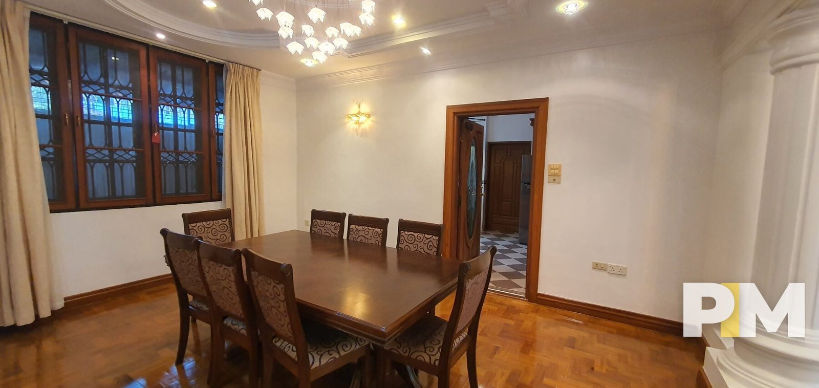 Dining table and chairs - Property in Myanmar