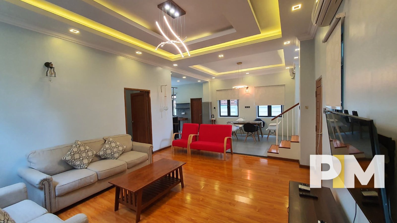 Living Room - Myanmar Real Estate