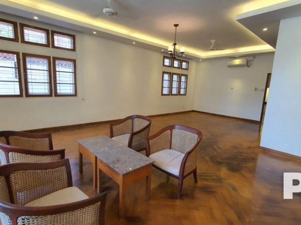 Living room area - Yangon Real Estate