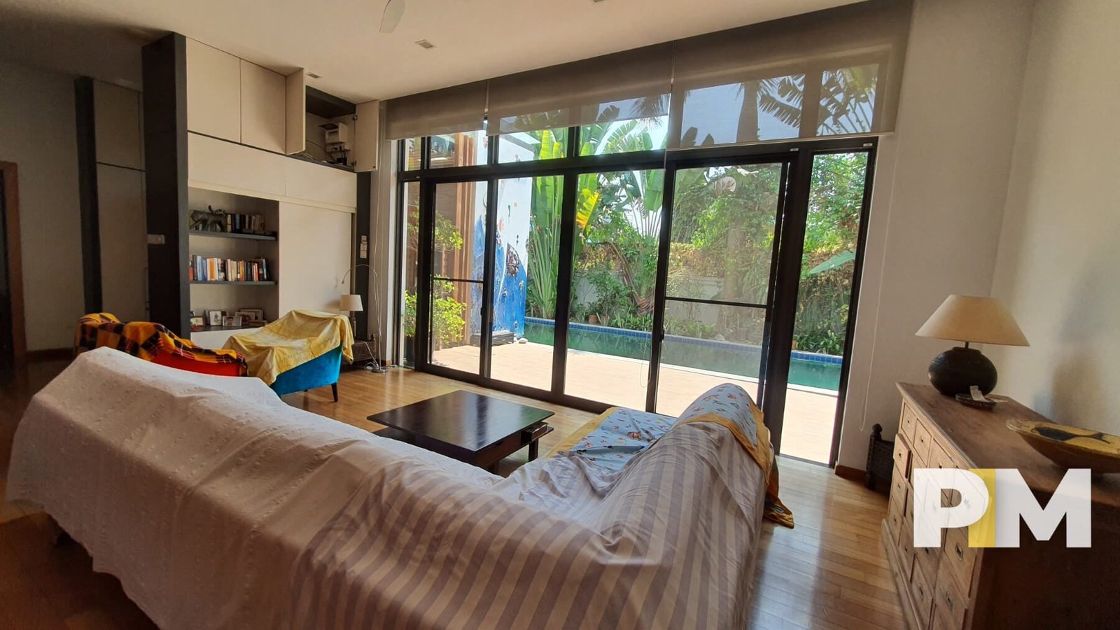 Living room view - Real Estate in Myanmar