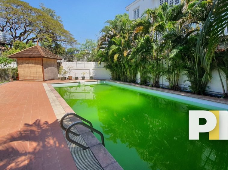 Pool area - Yangon Real Estate