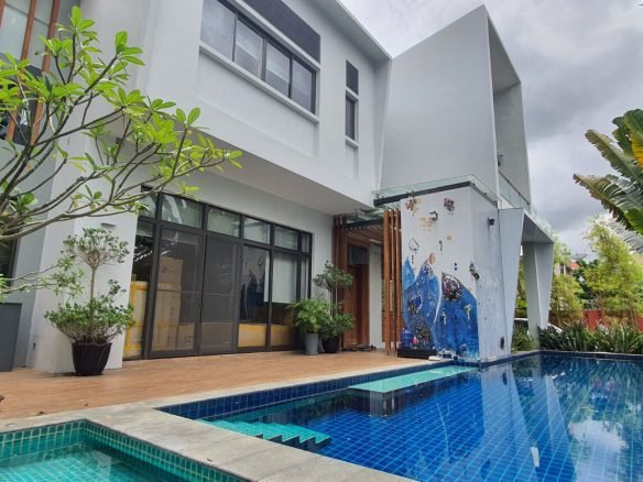 Pool view - Myanmar Real Estate