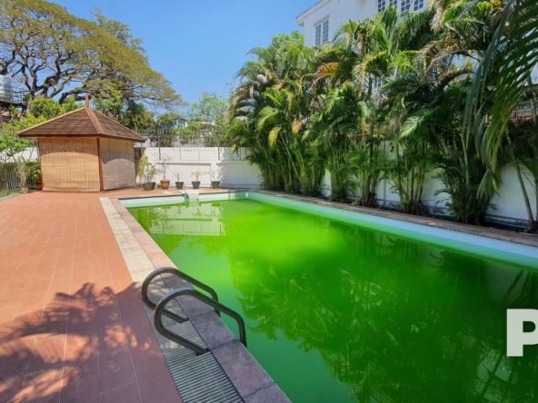 Pool view - Property in Yangon