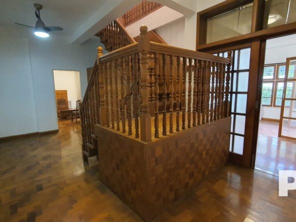 Stair case view - Myanmar Real Estate