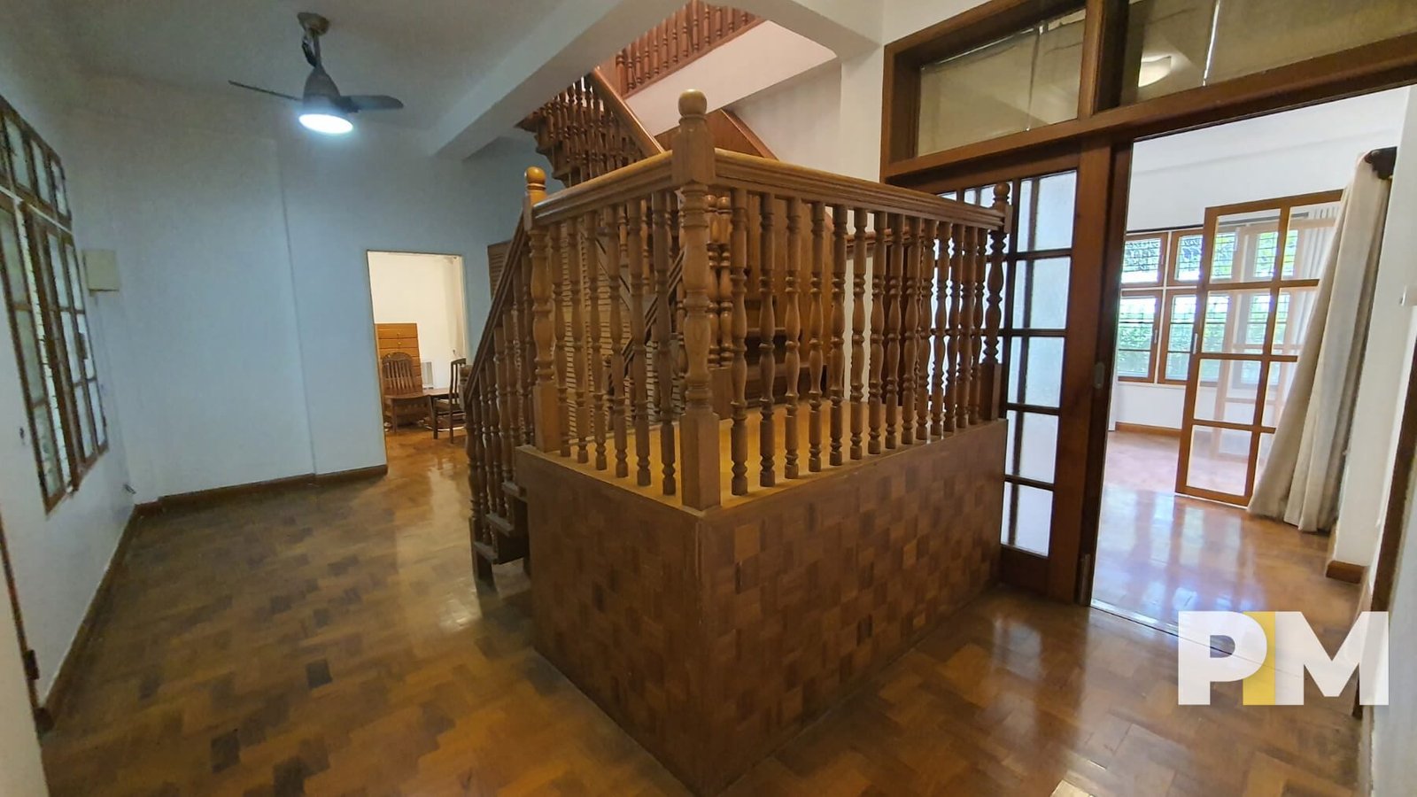 Stair case view - Myanmar Real Estate