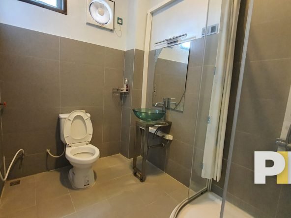 Tiolet room with sink - Yangon Real Estate