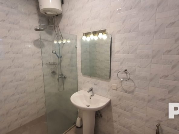 Toilet room with sink - Real Estate in Yangon (3)