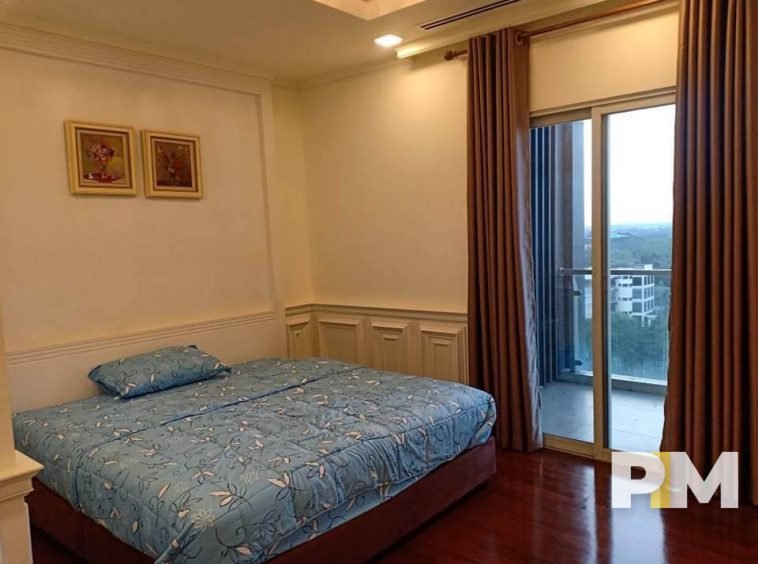 master bedroom - properties in yangon