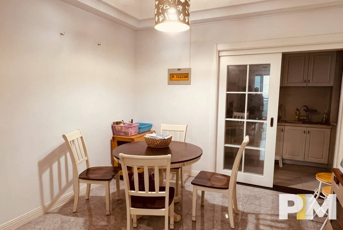 Dining table and chairs - Myanmar Real Estate