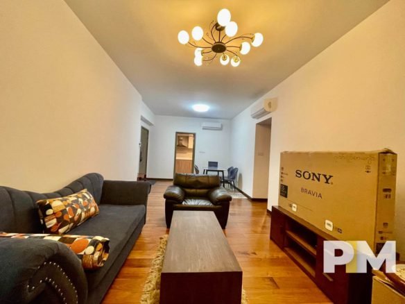 Living room - Myanmar real estate