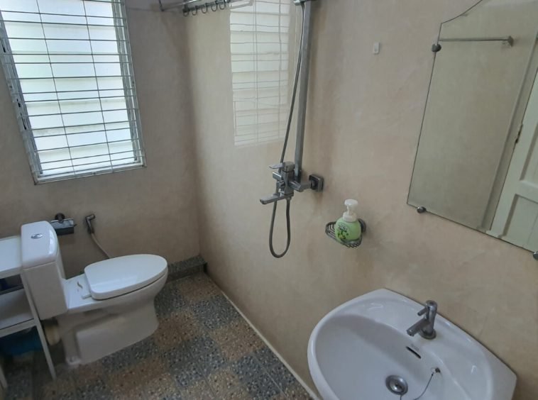 Toilet with sink - Myanmar Real Estate