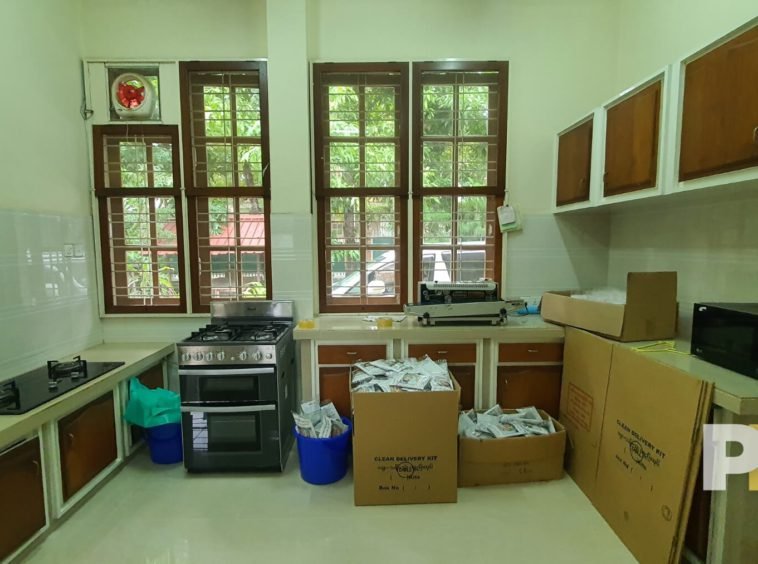 kitchen - properties in yangon