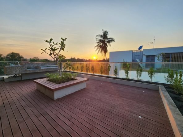 Balcony area - Real Estate in Yangon
