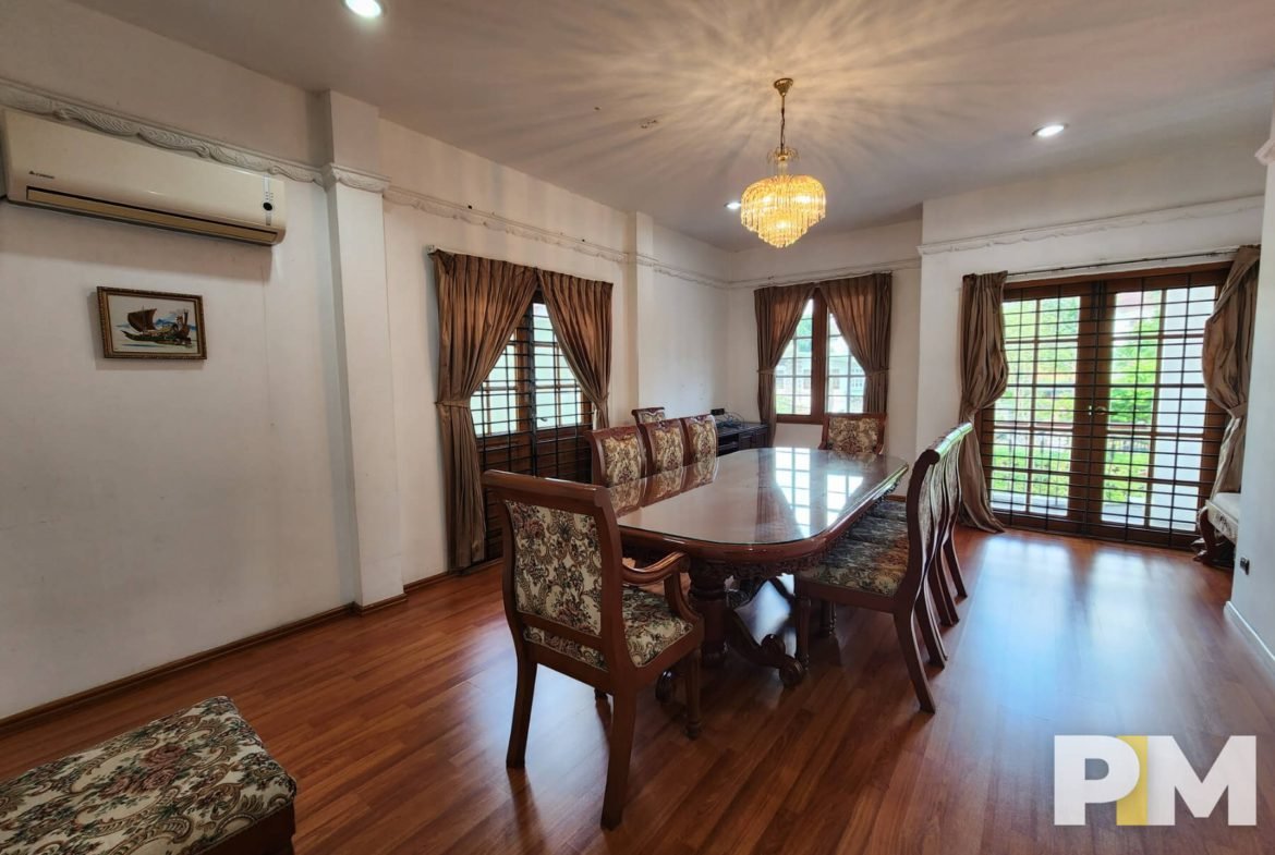 Dining room - Myanmar Real Estate