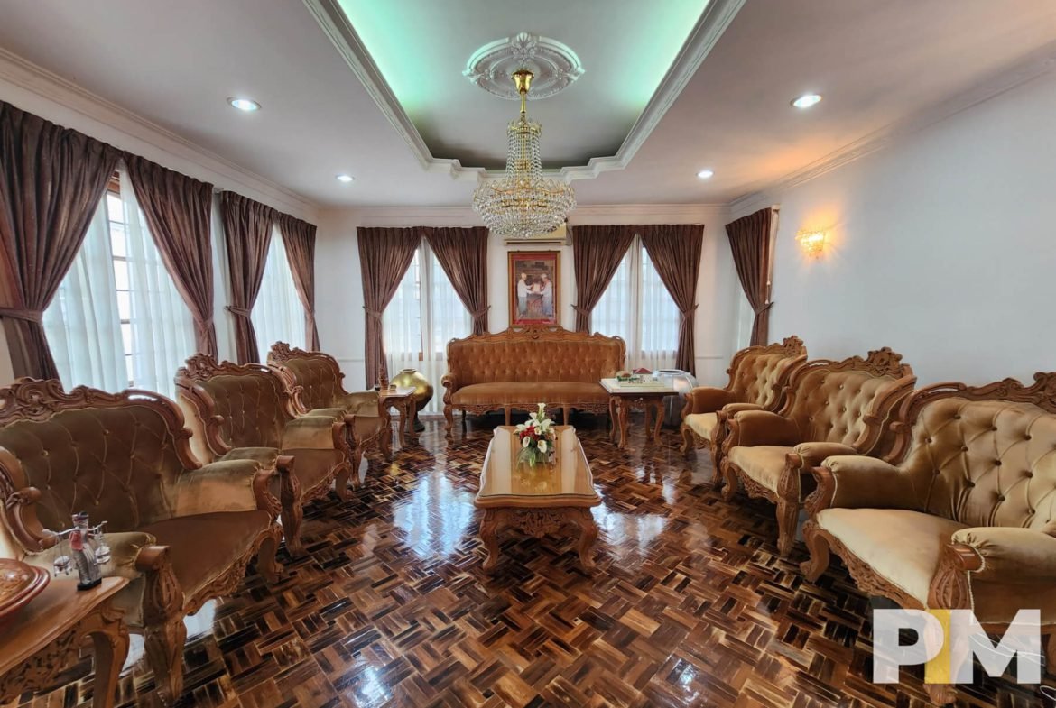 Living room - Real Estate in Myanmar