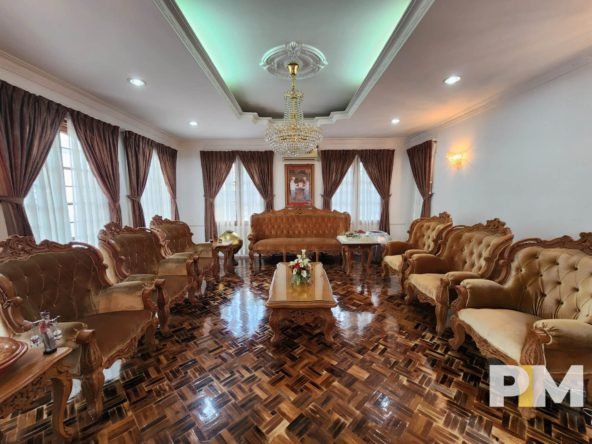 Living room - Real Estate in Myanmar