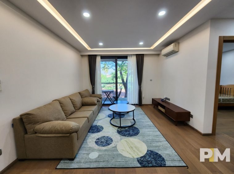 Living room - Real Estate in Yangon