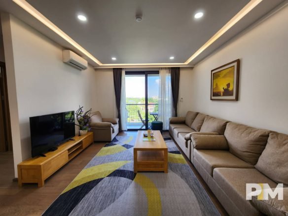 Living room - Real Estate in Yangon