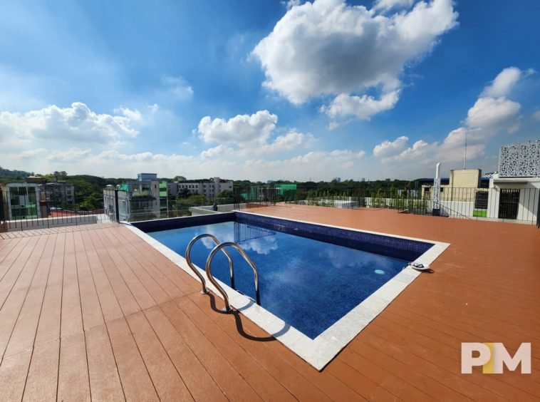 Pool view - Myanmar Real Estate