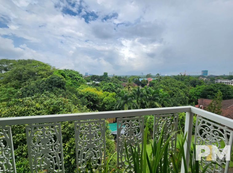 Balcony view - Myanmar Real Estate