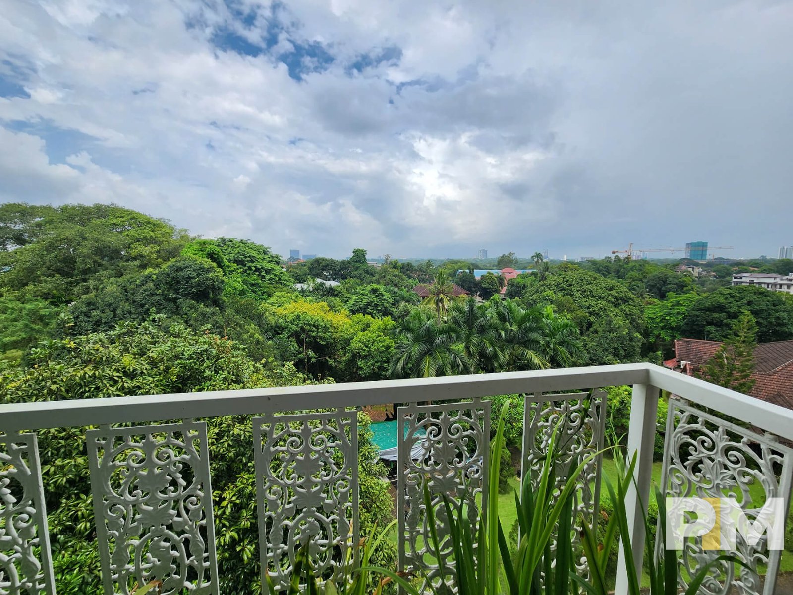 Balcony view - Myanmar Real Estate