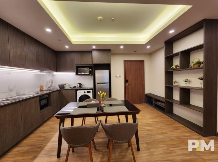 Dining area - Property in Yangon
