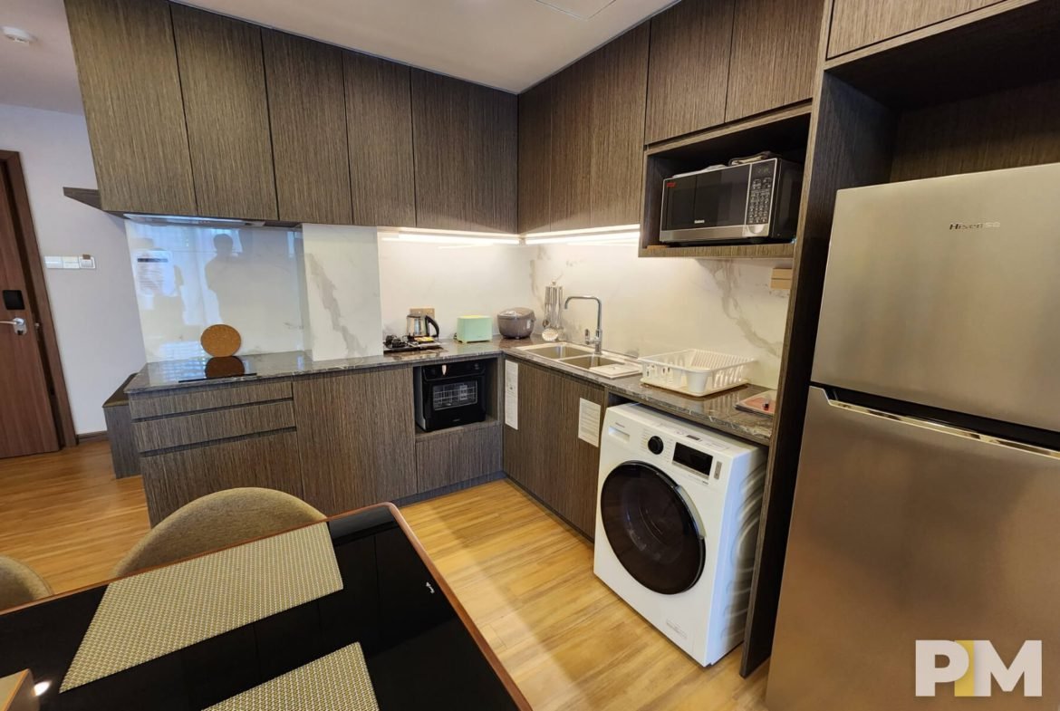 Kitchen area - Real Estate in Yangon