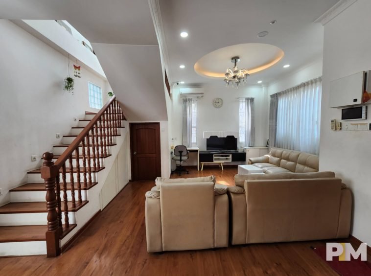 Living room - Real Estate in Yangon