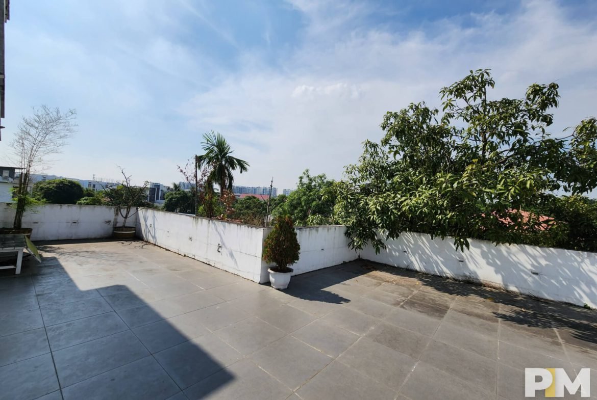 Terrace view - Myanmar Real Estate