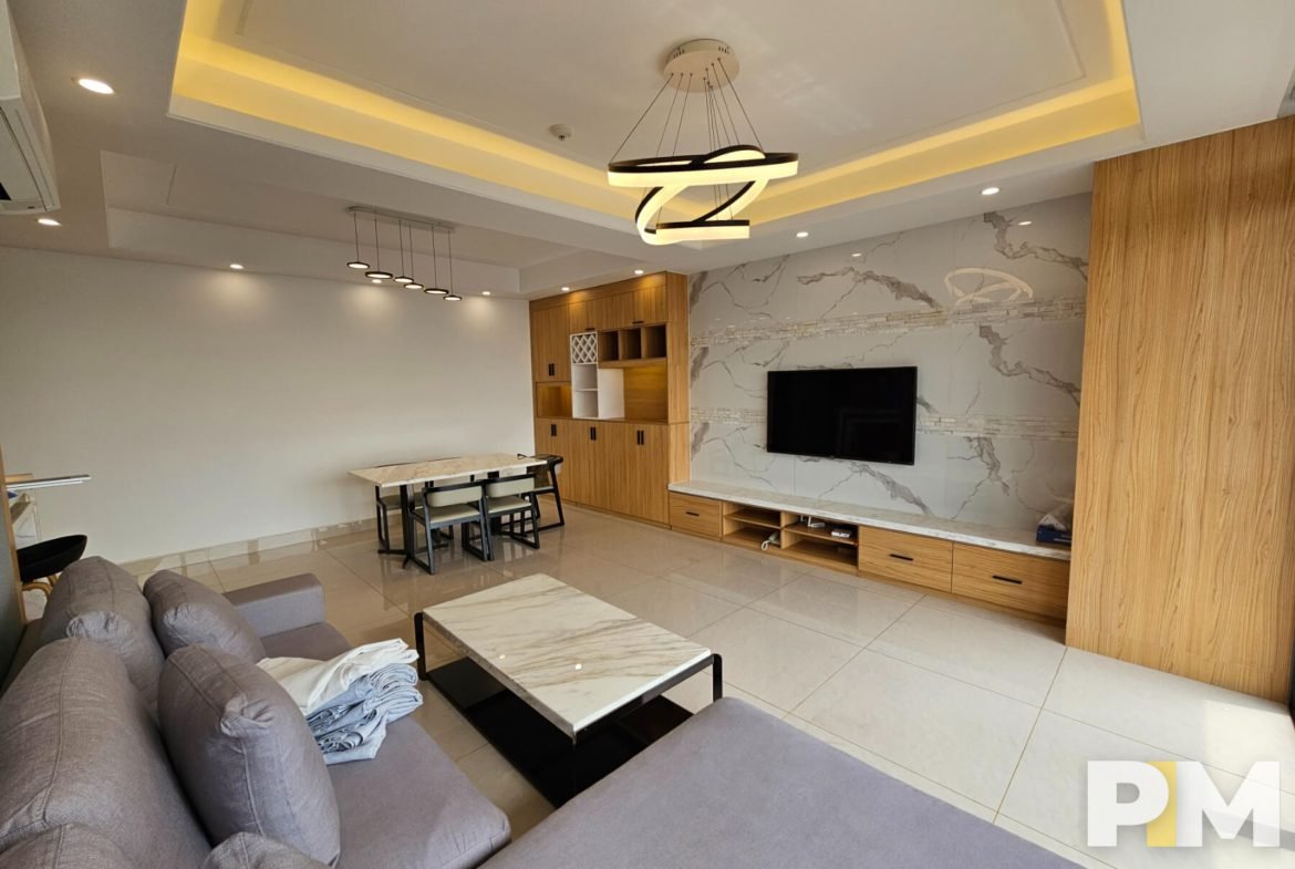 Living room - Real Estate in Myanmar