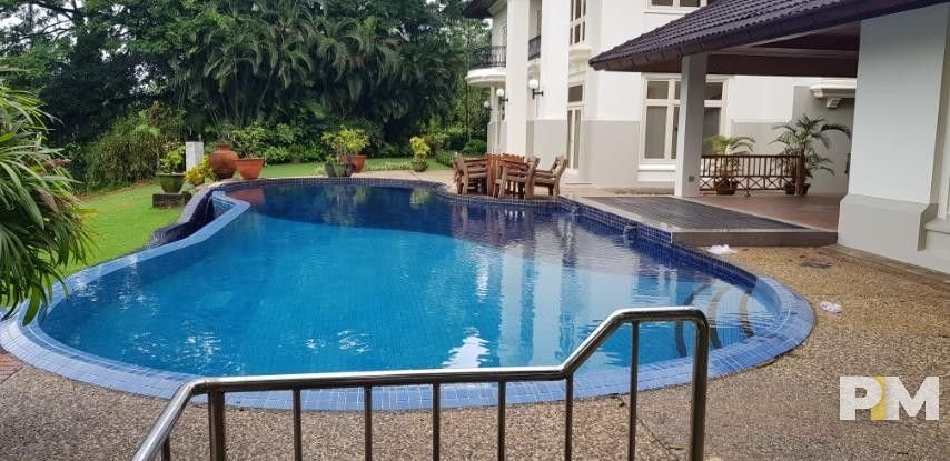 Pool view - Myanmar Real Estate