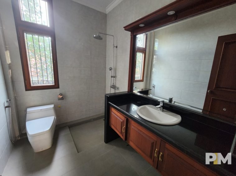 Toilet room - Real Estate in Yangon