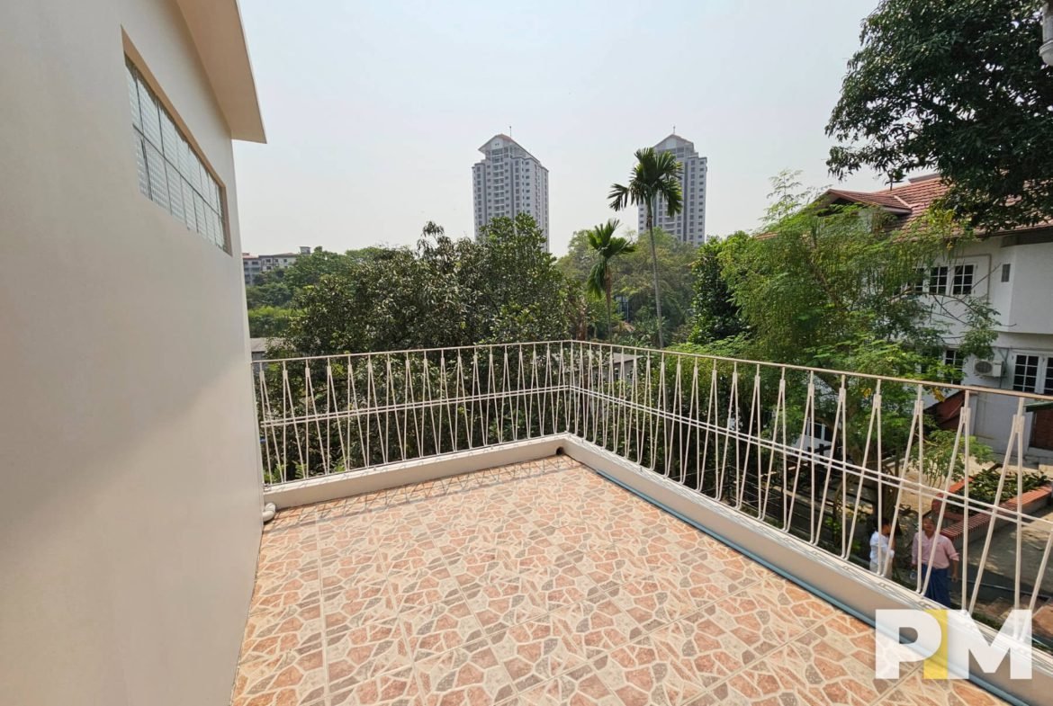 Balcony view - Property in Myanmar